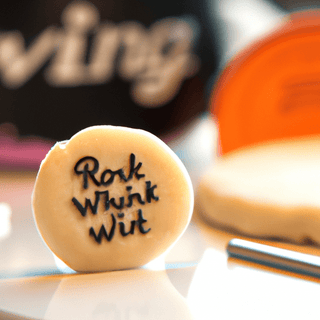 Custom Text Fondant Stamp