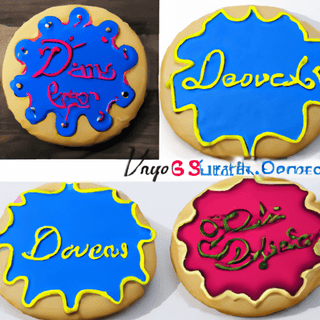 Visually Stunning Personalised Cookies with Unique Designs