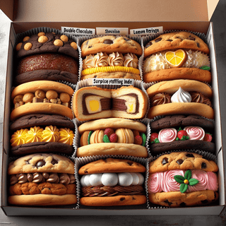 Deliciously Personalised and Stuffed Cookies Delivered Nationwide