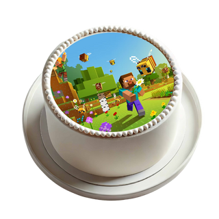 Minecraft Cake Topper